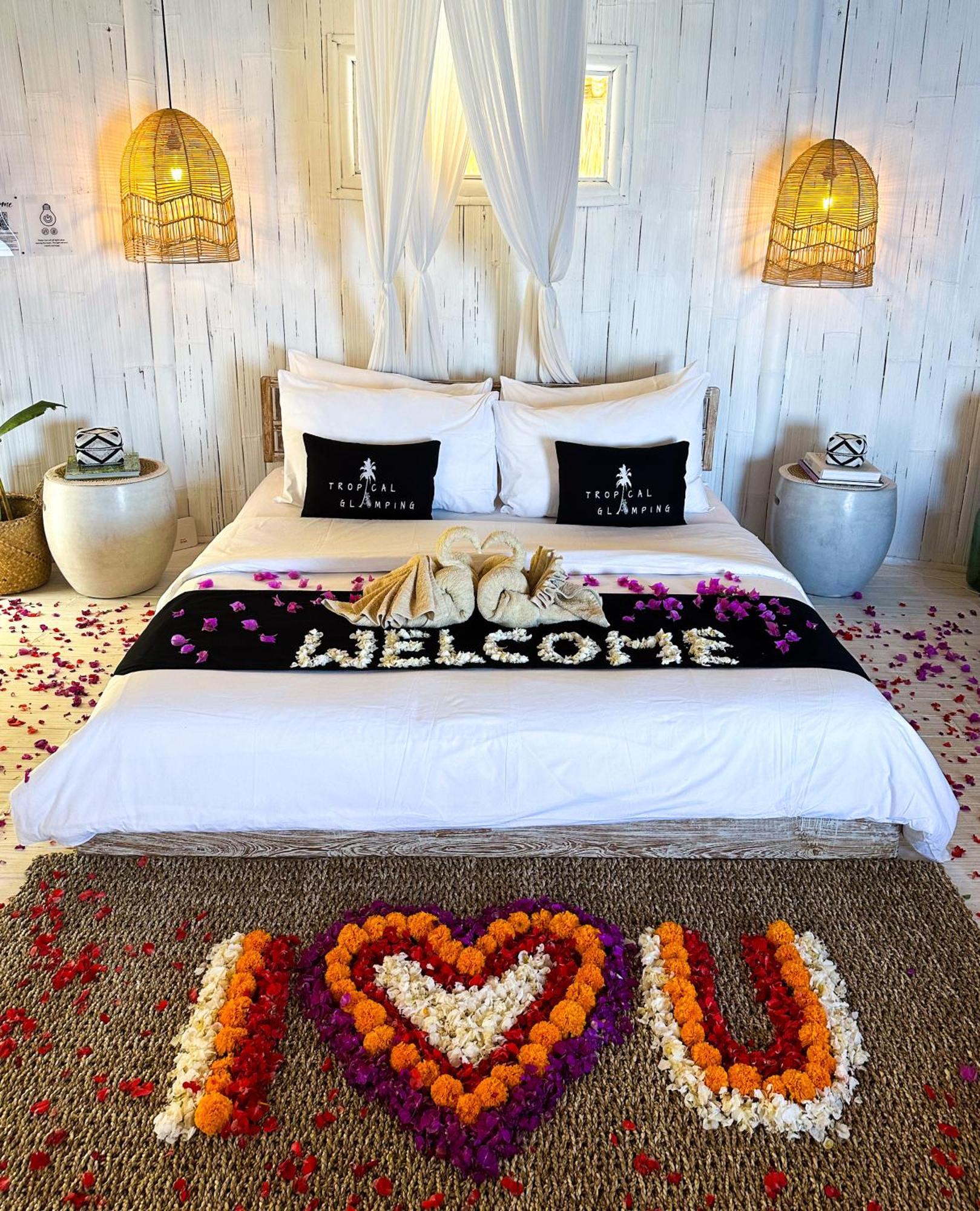 Tropical Glamping Nusa Penida Diamond Beach - Cliff Side Edge Polilit Exterior foto