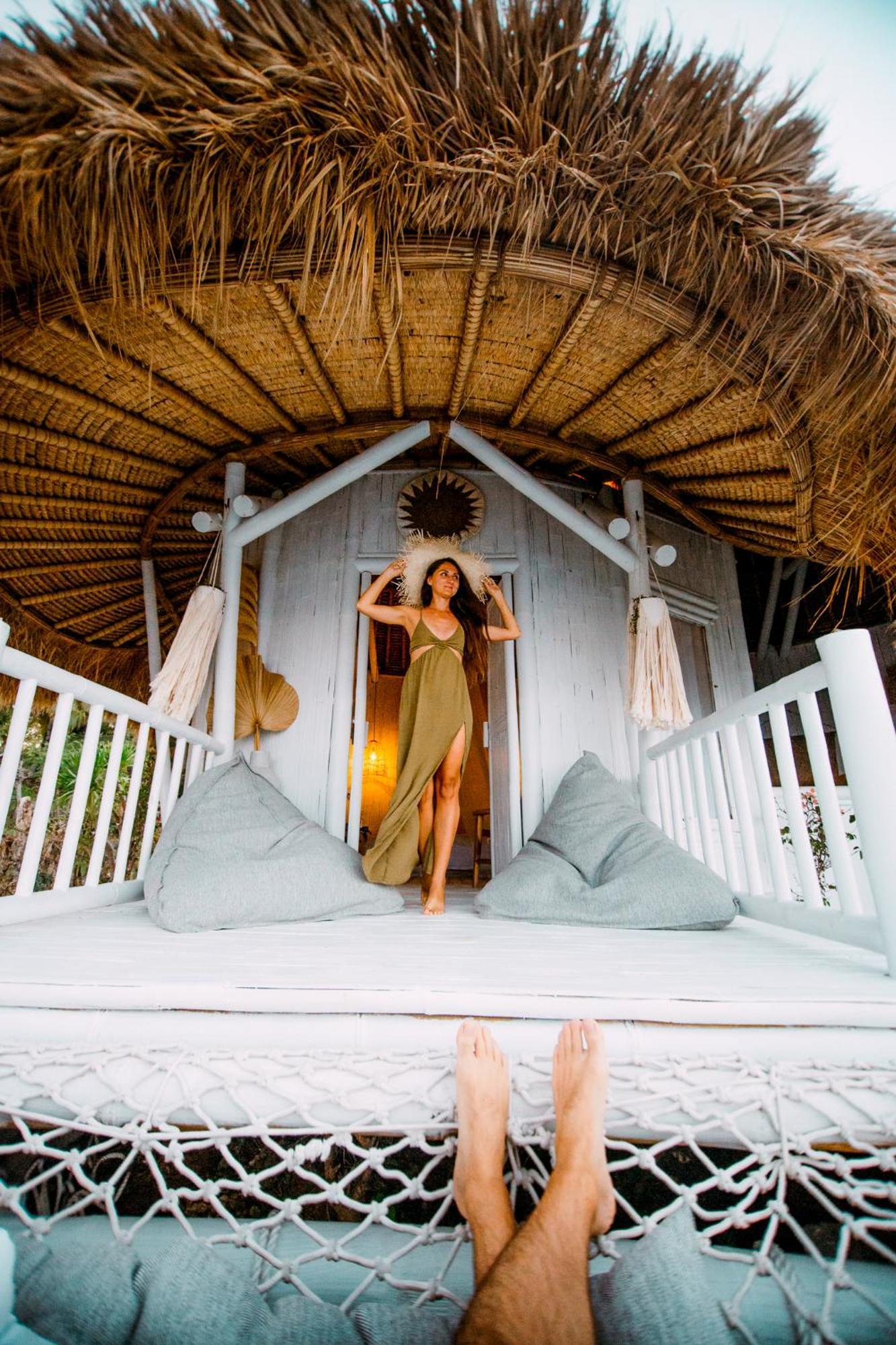 Tropical Glamping Nusa Penida Diamond Beach - Cliff Side Edge Polilit Exterior foto