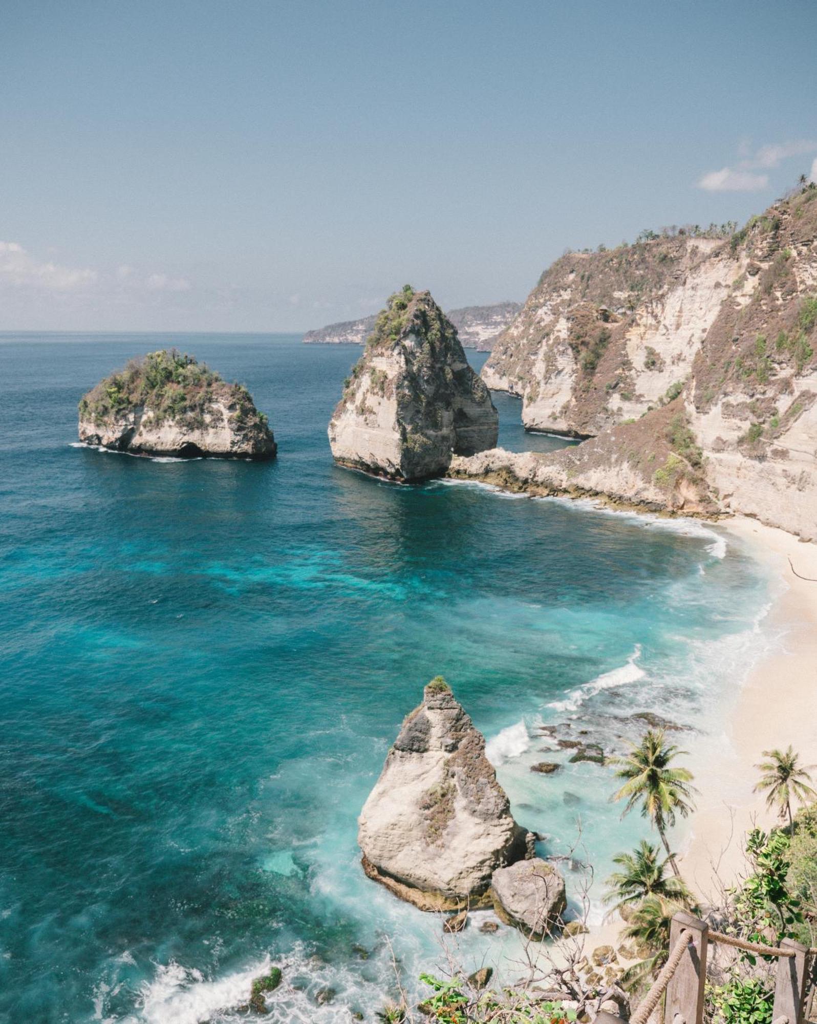 Tropical Glamping Nusa Penida Diamond Beach - Cliff Side Edge Polilit Exterior foto